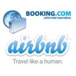 booking airbnb logos
